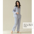 Pijama de pijama de algodón puro pijama para mujeres de algodón puro